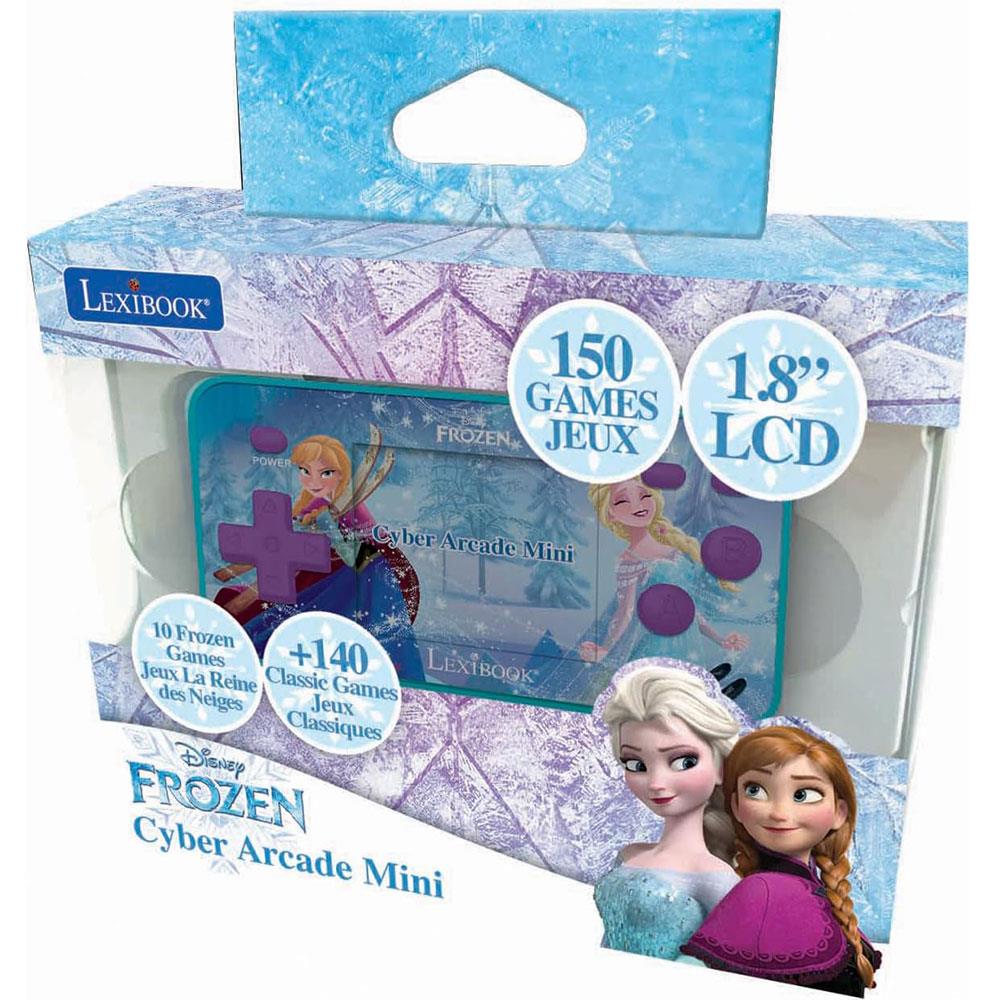 Lexibook Frozen Handheld Console Mini Cyber Arcade 150 Games - Purple/Blue