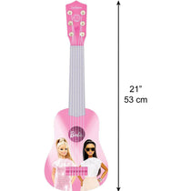 Lexibook Disney Barbie My First Guitar With 6 Nylon Strings 53cm - Pink