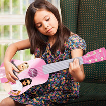 Lexibook Disney Barbie My First Guitar With 6 Nylon Strings 53cm - Pink