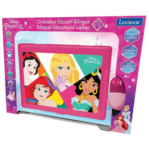 Lexibook Disney Princess Bilingual Educational Laptop With 124 Activites - Multicolour