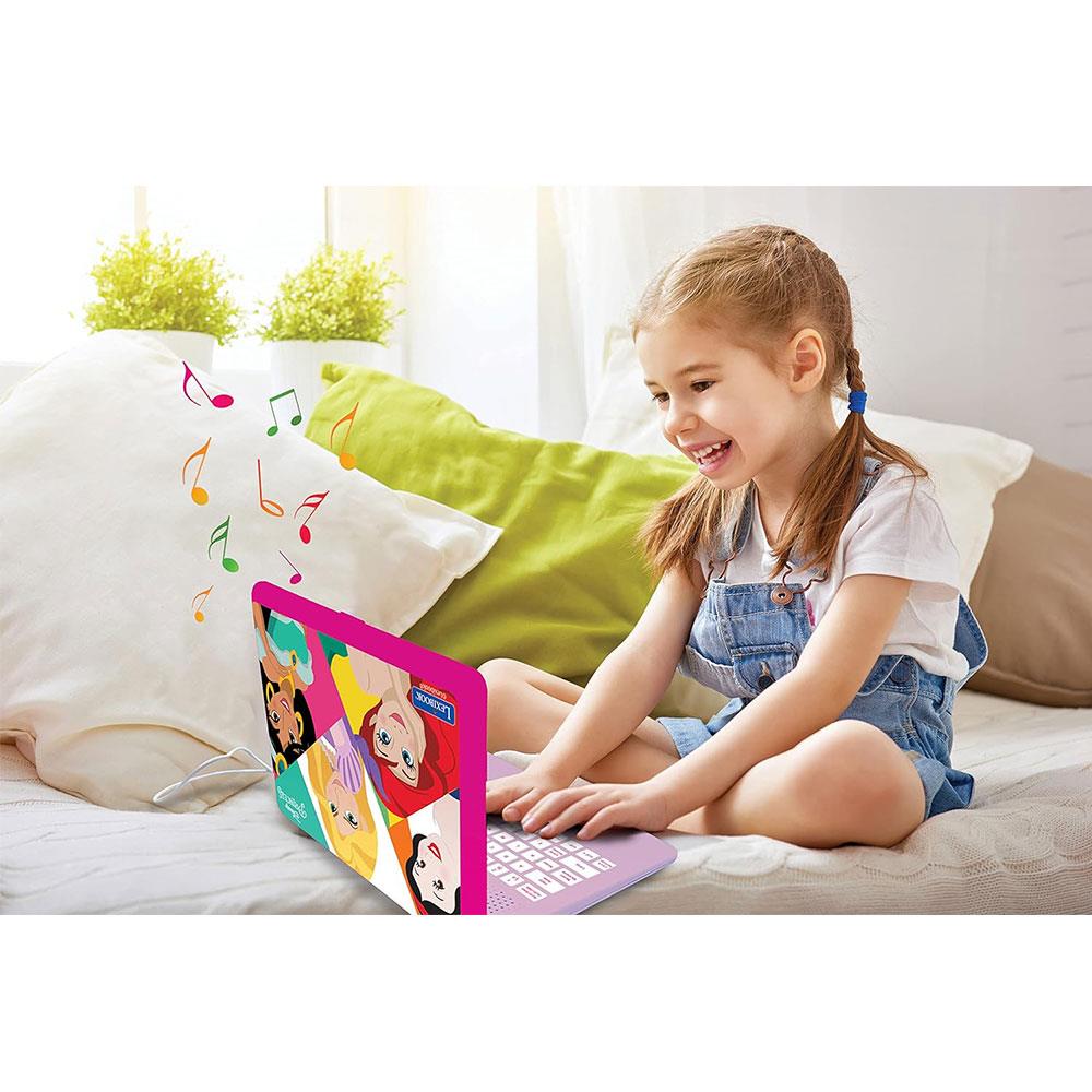 Lexibook Disney Princess Bilingual Educational Laptop With 124 Activites - Multicolour