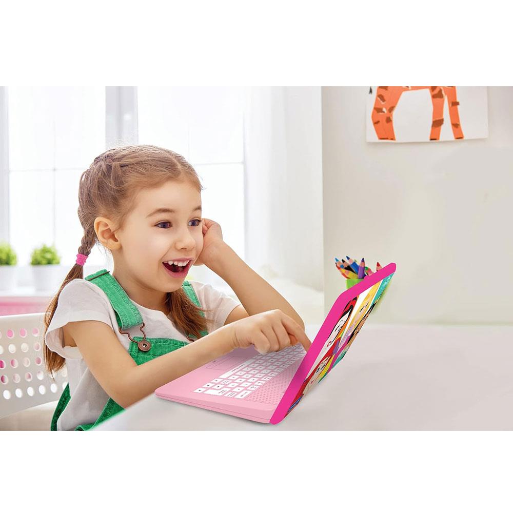 Lexibook Disney Princess Bilingual Educational Laptop With 124 Activites - Multicolour