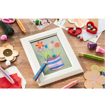 Stabilo Woody 3 In 1 Multi-Talented Pencil Set of 6 With Sharpener - Assorted Colors