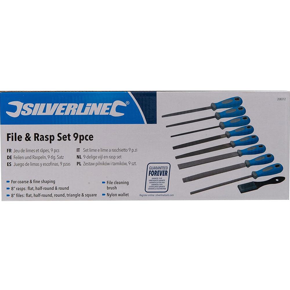 Silverline File And Rasp Set - 9 Piece Secondary image