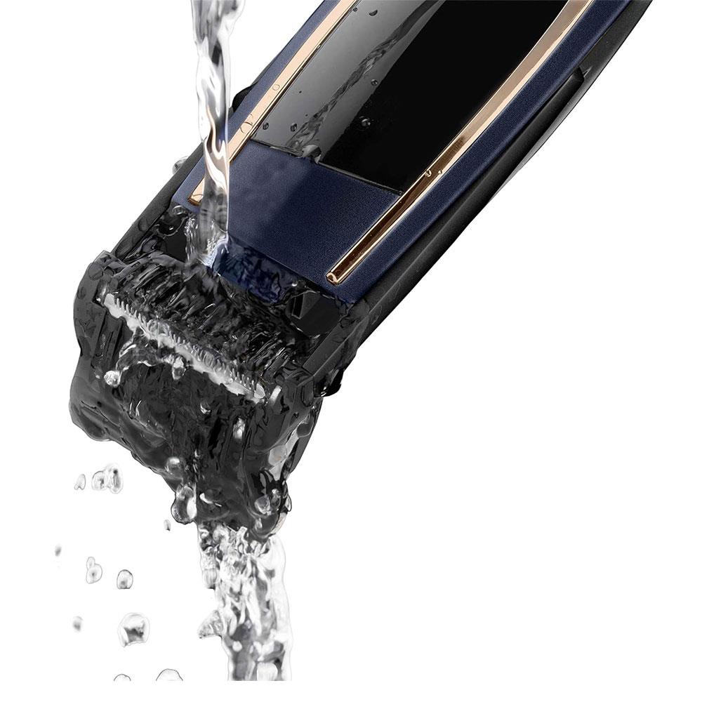 BaByliss Super Stubble XTP Beard Trimmer Cordless Waterproof - Blue And Rose Gold