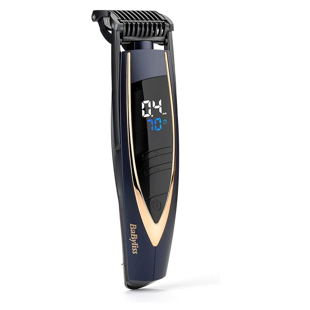 BaByliss Super Stubble XTP Beard Trimmer Cordless Waterproof - Blue And Rose Gold