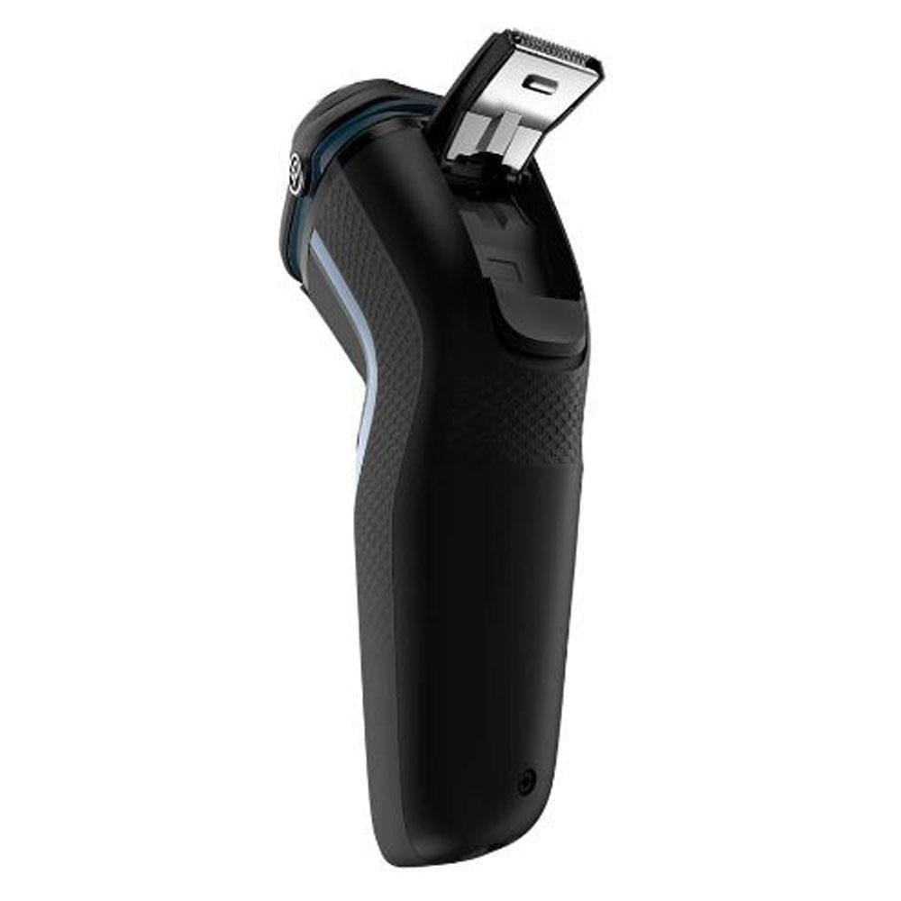 Philips Shaver Series 3000 Wet And Dry Electric Shaver With 5D Pivot And Flex Heads - Storm Blue