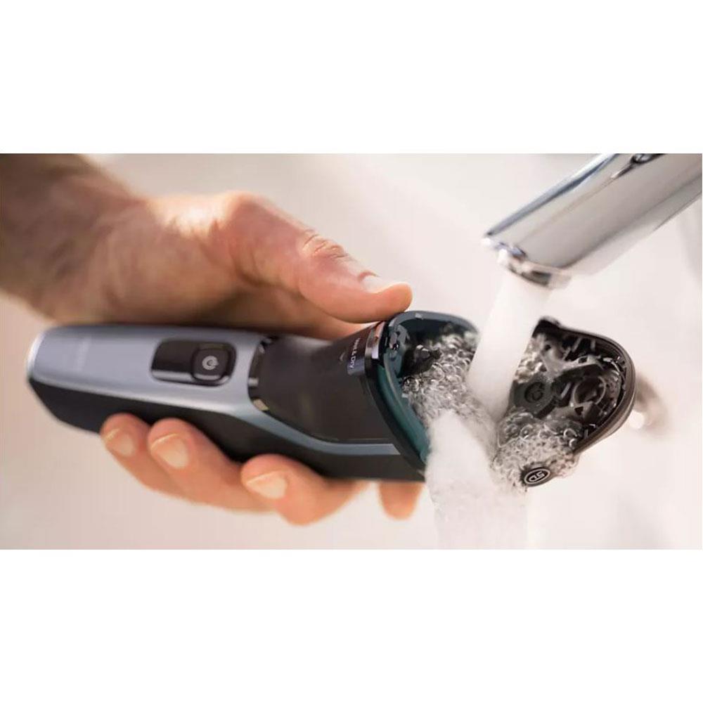 Philips Shaver Series 3000 Wet And Dry Electric Shaver With 5D Pivot And Flex Heads - Storm Blue