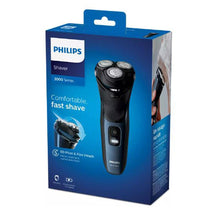 Philips Shaver Series 3000 Wet And Dry Electric Shaver With 5D Pivot And Flex Heads - Storm Blue