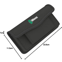 Wera 9432 Bolso Plegable Tool-Check Plus Universal Robust Folding Pouch Bag - Black