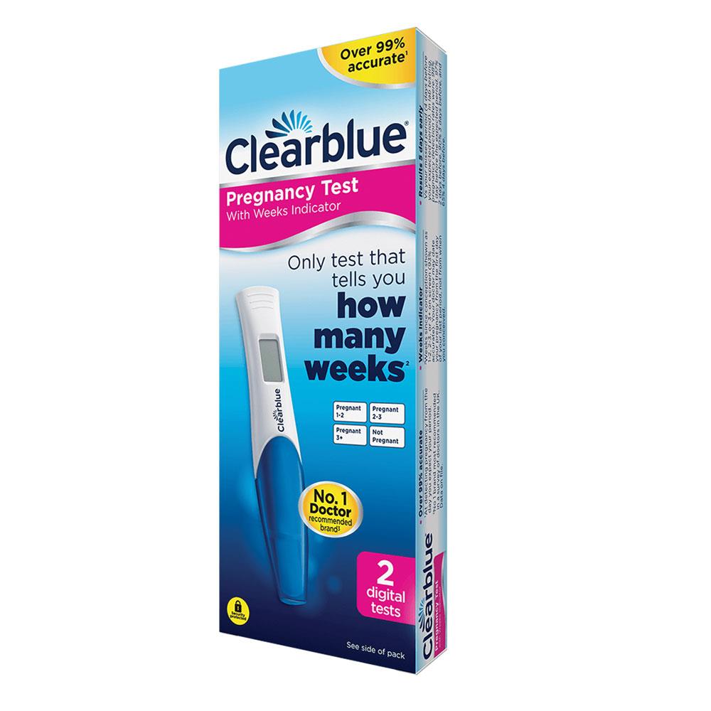 Clearblue Digital Pregnancy Test With Weeks Indicator - 2 Test