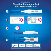Clearblue Digital Pregnancy Test With Weeks Indicator - 2 Test