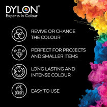 Dylon Hand Fabric Dye Sachet For Clothes And Soft Furnishings 50g - Sunflower Yellow