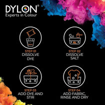 Dylon Hand Fabric Dye Sachet For Clothes And Soft Furnishings 50g - Sunflower Yellow