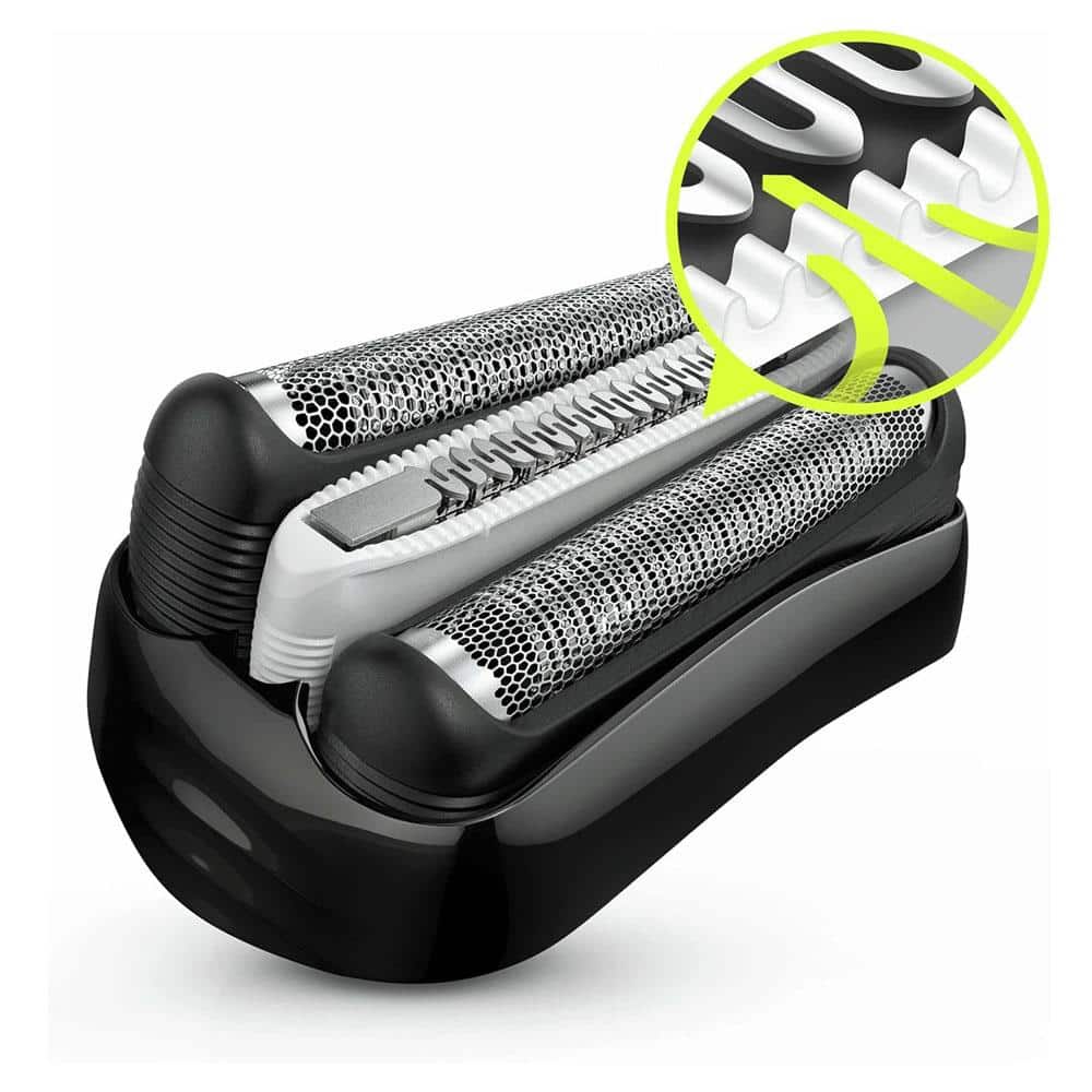 Braun Series 3 ProSkin 3000S Electric Shaver With Protection Cap Rechargeable Cordless Waterproof - Grey