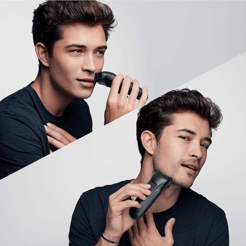 Braun Series 3 ProSkin 3000S Electric Shaver With Protection Cap Rechargeable Cordless Waterproof - Grey