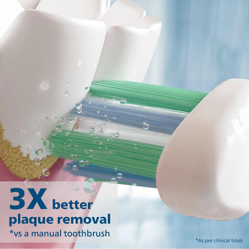Philips Sonicare 1100 Series Sonic Electric Toothbrush Up To 3X Better Plaque Removal - White