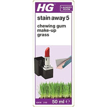 HG Stain Away No 5 For Chewing Gum Make-Up Grass Clothing Spot Treatment Tackles Removes Pen Marks - 50ml