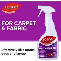 Acana Carpet And Fabric Moth Killer Lavender Spray - 500ml
