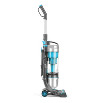 Vax Air Stretch Pet Upright Vacuum Cleaner 820W 1.5 Litre Capacity - Silver/Blue