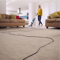 Vax Air Stretch Pet Upright Vacuum Cleaner 820W 1.5 Litre Capacity - Silver/Blue
