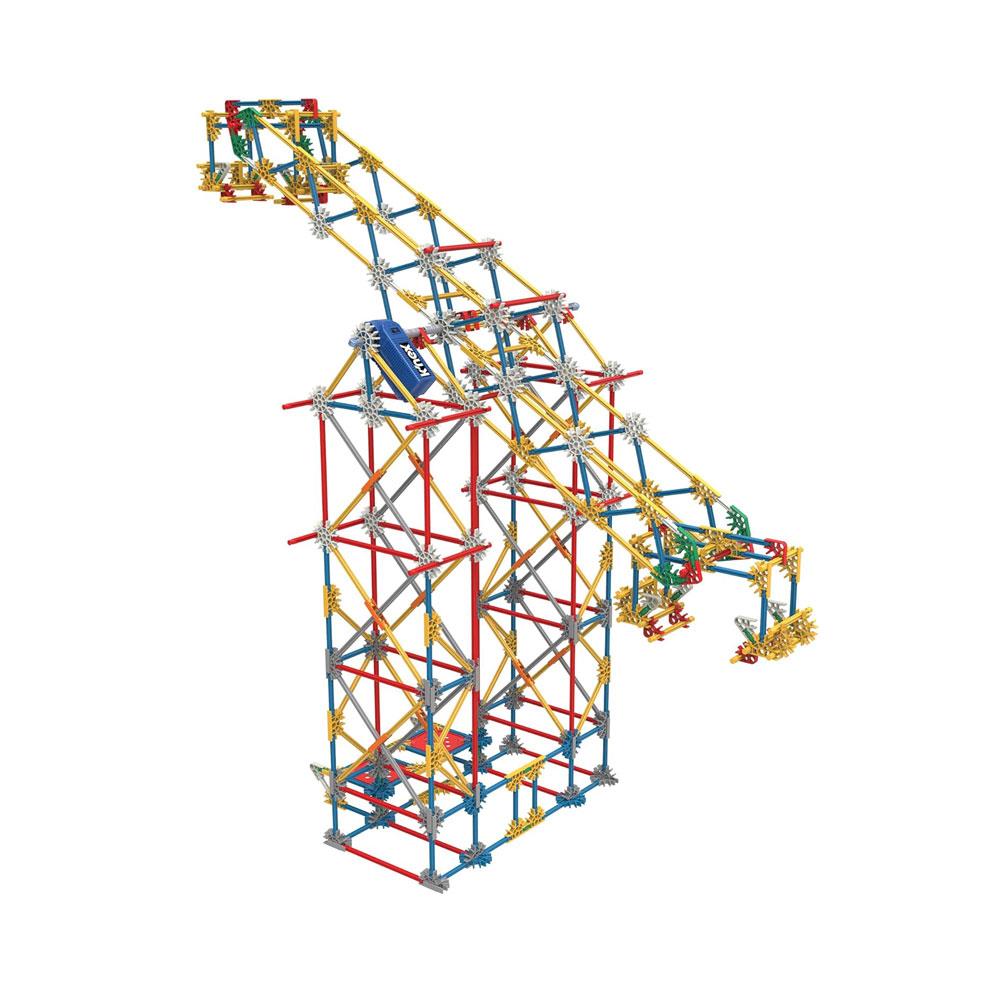 K'Nex Thrill Rides 3 In 1 Classic Amusement Park Building Set 744 Piece - Multicolour
