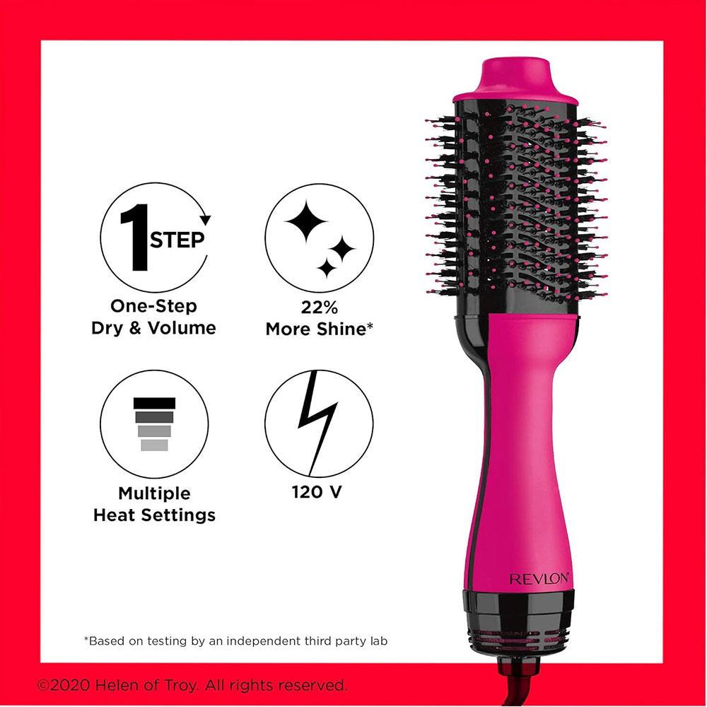 Revlon Salon One-Step 2-In-1 Hair Dryer And Volumiser Styler - New Pink Edition Secondary image