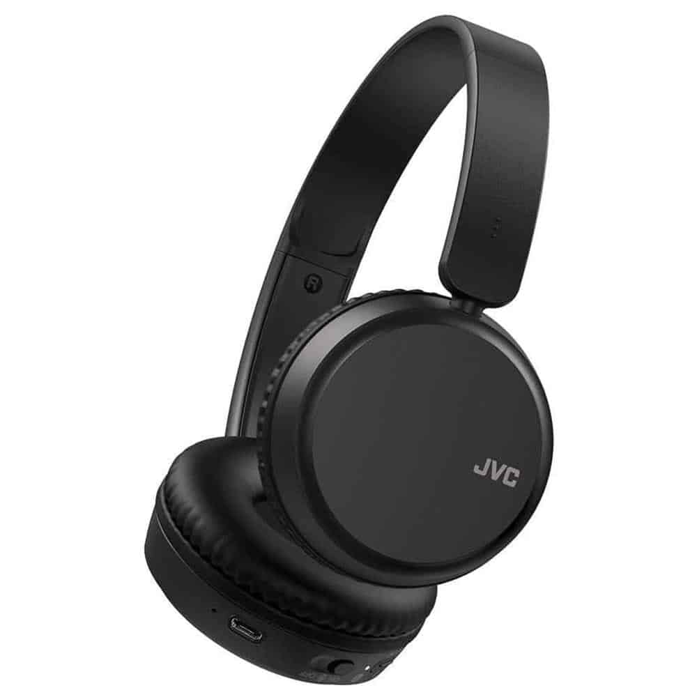 JVC Deep Bass Wireless Bluetooth On Ear Headphones - Carbon Black