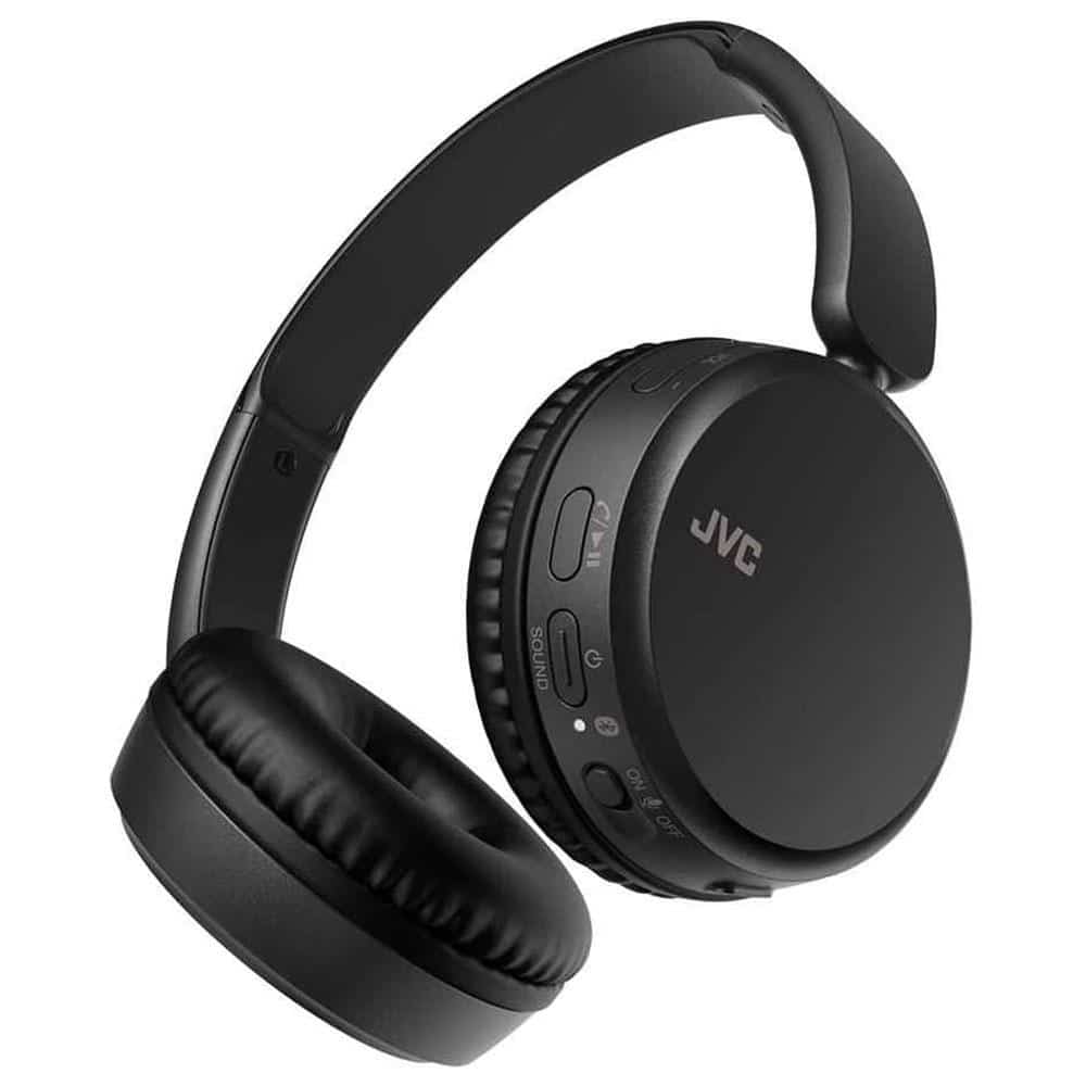 JVC Deep Bass Wireless Bluetooth On Ear Headphones - Carbon Black