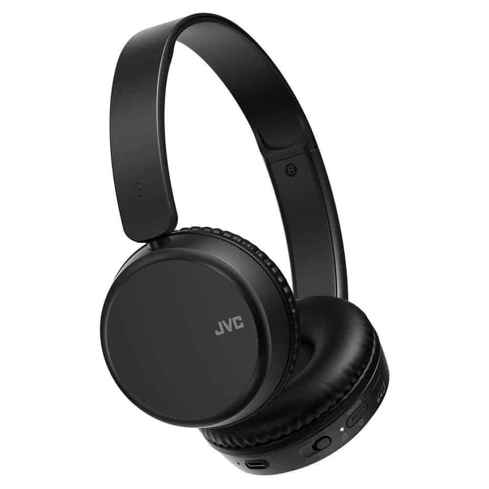 JVC Deep Bass Wireless Bluetooth On Ear Headphones - Carbon Black