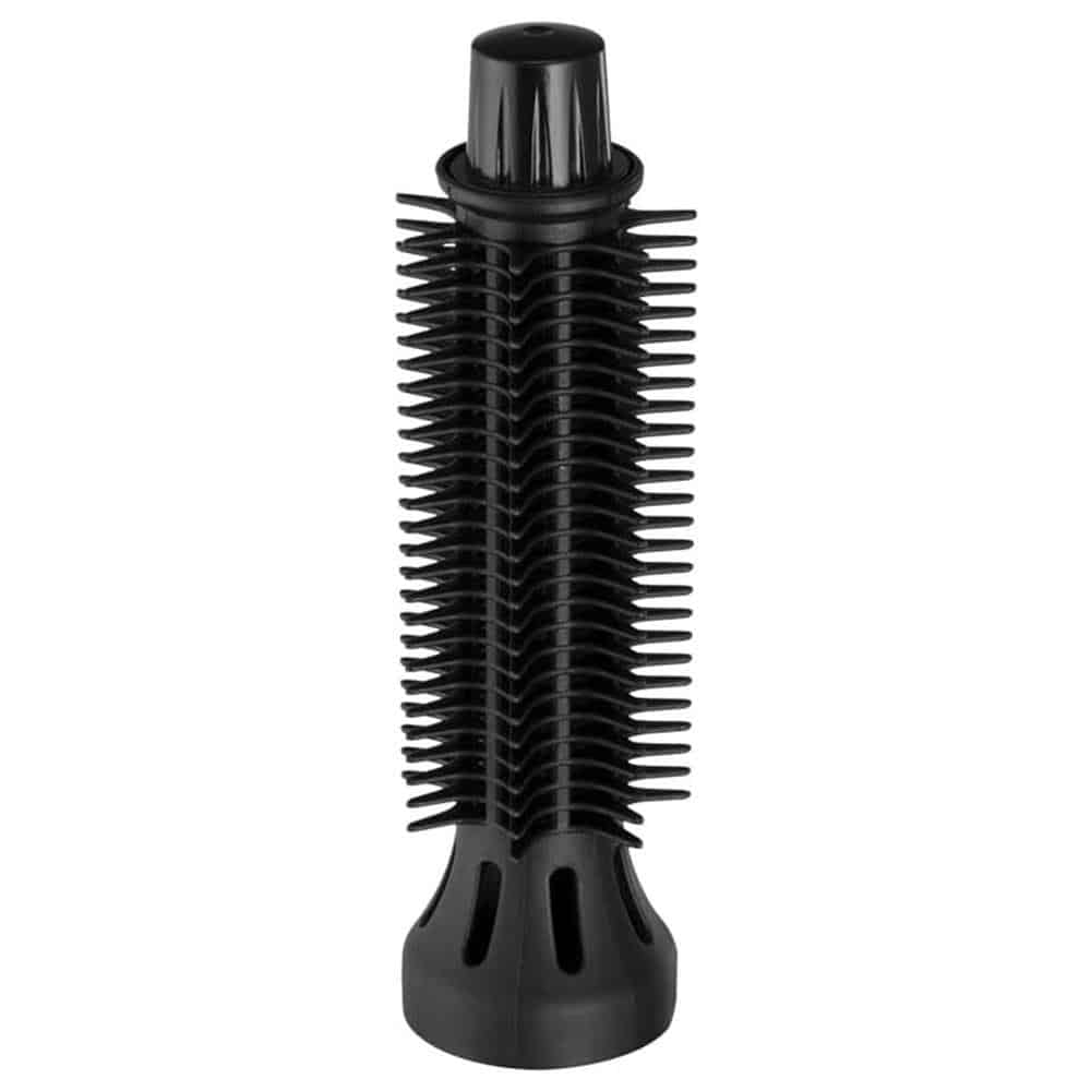 Remington Blow Dry And Style Caring Airstyler Hair Dryer Hot Brush Hair Curler 400W 2 Attachments - Black