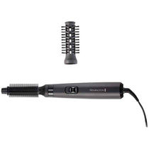 Remington Blow Dry And Style Caring Airstyler Hair Dryer Hot Brush Hair Curler 400W 2 Attachments - Black