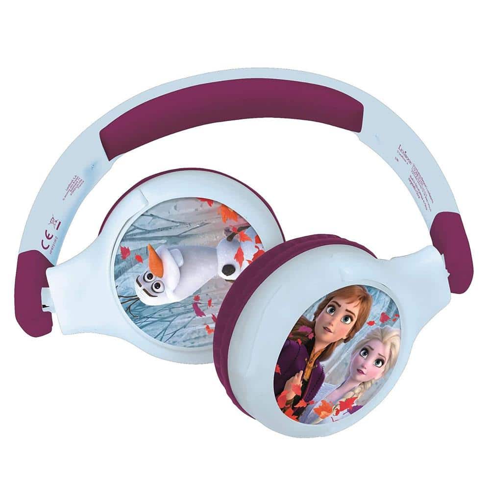 Lexibook Disney Frozen II Bluetooth And Wired Foldable Headphones - Multicolour