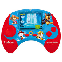 Lexibook Paw Patrol Educational Handheld Bilingual Console With LCD Screen 100 Activities - Blue/Red
