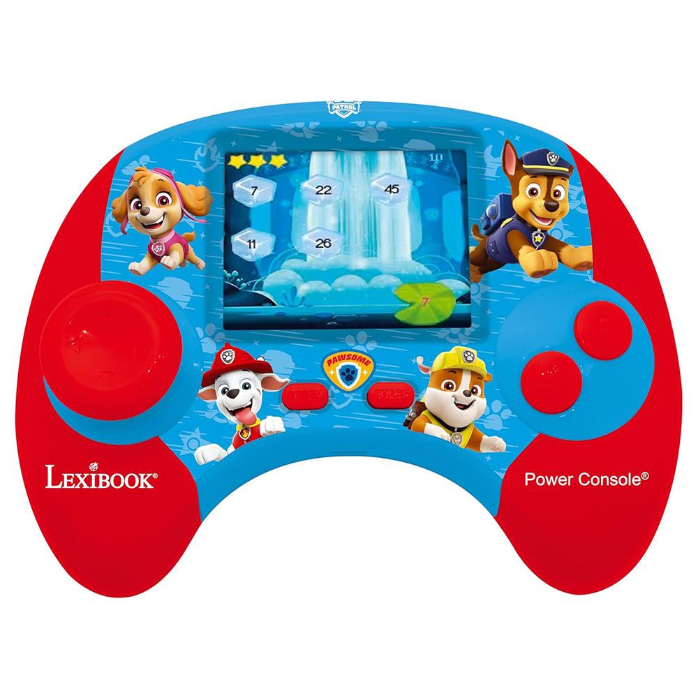 Lexibook Paw Patrol Educational Handheld Bilingual Console With LCD Screen 100 Activities - Blue/Red