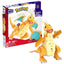 Mega Pokemon Dragonite Action Figure Building Toys With 387 Pieces And Wing Flapping Motion - Multicolour