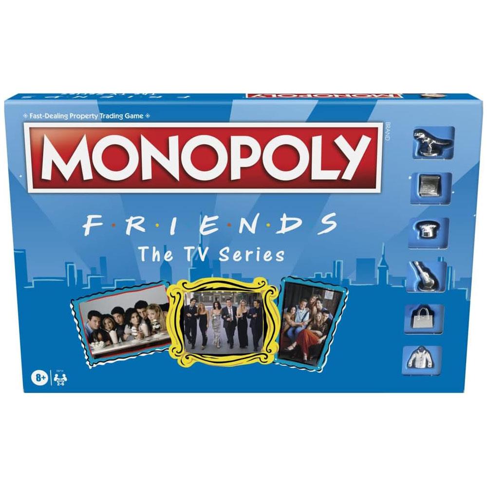 Monopoly Friends The TV Series Edition Board Game - Multicolour Main image