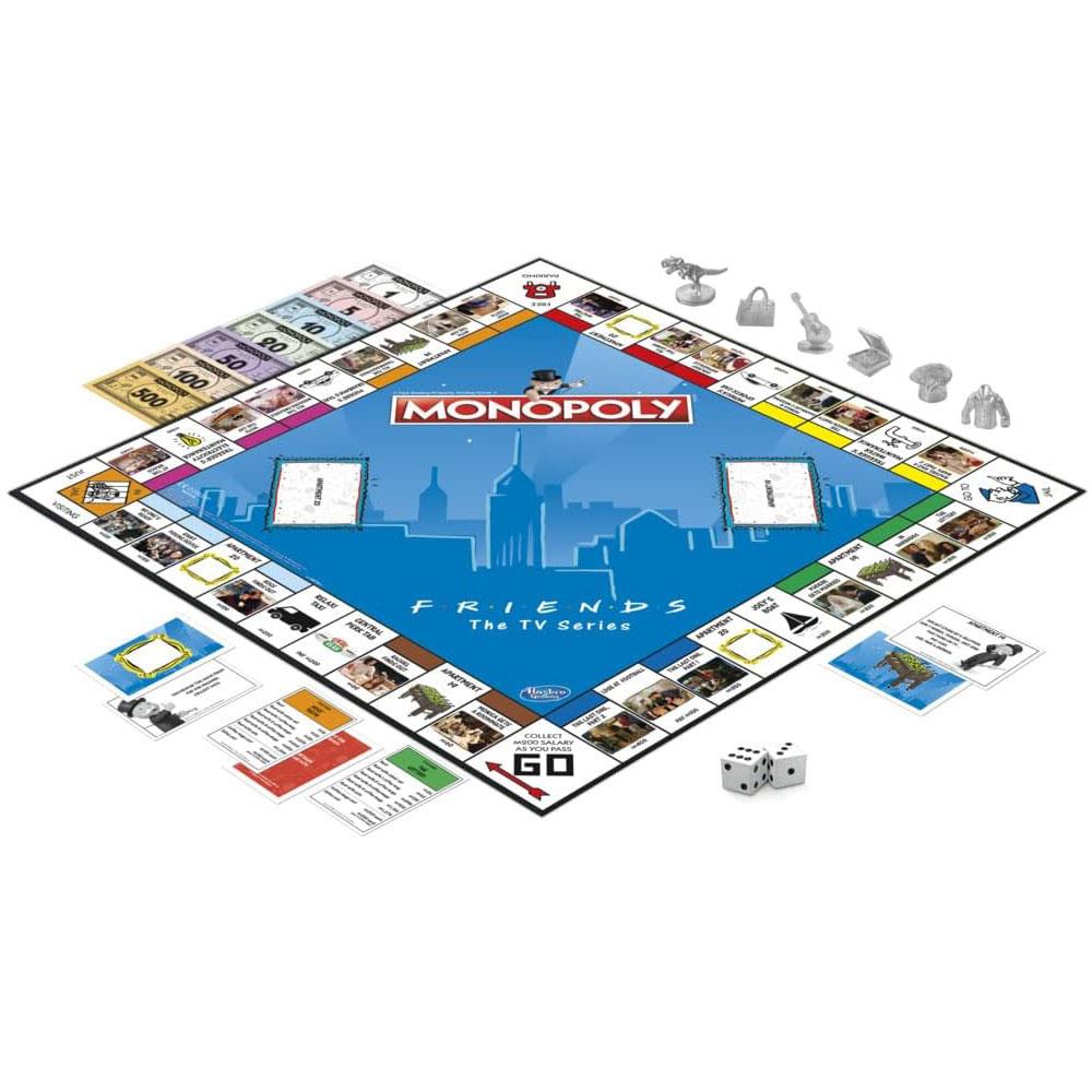 Monopoly Friends The TV Series Edition Board Game - Multicolour