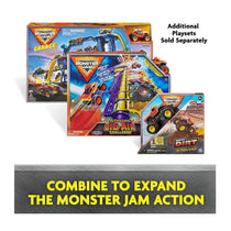 Monster Jam 1:64 Garage Playset And Storage With Exclusive Grave Digger Monster Truck - Multicolour