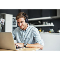 JVC Deep Bass Wireless Bluetooth On Ear Headphones - Indigo Blue
