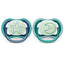 Philips Avent Pacifier Ultra Air Soother Breathable Glow-in-The-Dark 6-18M 2 Pack - Assorted Colours