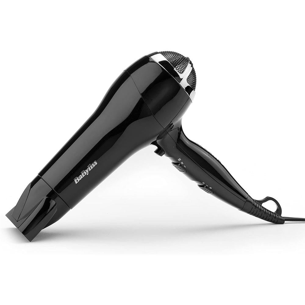 BaByliss Power Smooth Hair Dryer 2400W Lightweight With Ionic Technology - Black Secondary image