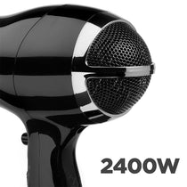 BaByliss Power Smooth Hair Dryer 2400W Lightweight With Ionic Technology - Black