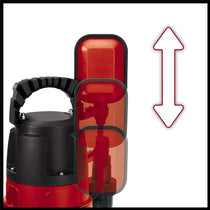 Einhell GC-DP 7835 Dirt Water Pump Submersible Pump 780W 15700 L/H - Red