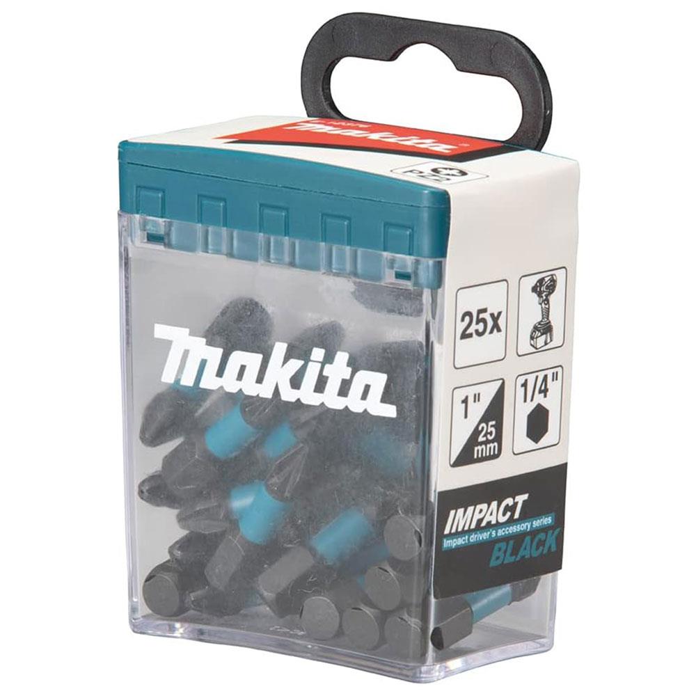 Makita Impact Black PZ2-25 C-Form Shank - 25 Pieces