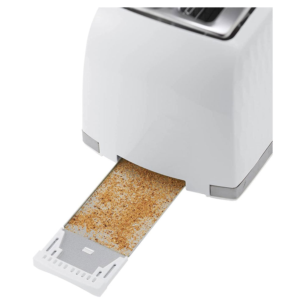 Russell Hobbs Contemporary Honeycomb 2 Slice Toaster 850 W - White