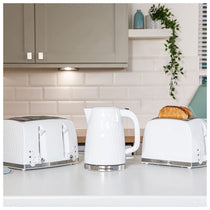 Russell Hobbs Contemporary Honeycomb 2 Slice Toaster 850 W - White
