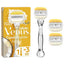 Gillette Venus ComfortGlide Coconut With Olay Women's Razor And 3 Razor Blade Refills Set