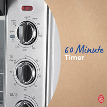 Russell Hobbs Express Air Fry Mini Oven With 5 Versatile Cooking Functions 1500W 20 Litres - Silver
