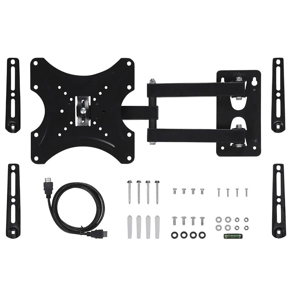 TV Wall Mount Bracket For 14-55 Inch LED LCD Plasma Flat And Curved TV's - Black